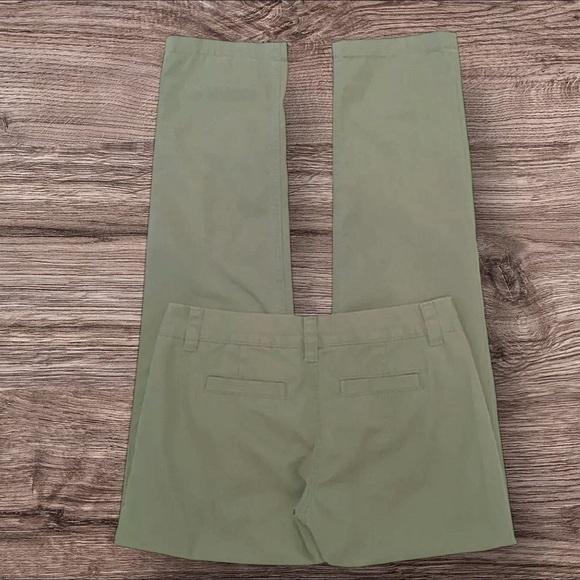 Lands’ End Canvas line “Boyfriend Fit Chino” Straight-Leg Pants Size 0 - Picture 4 of 7